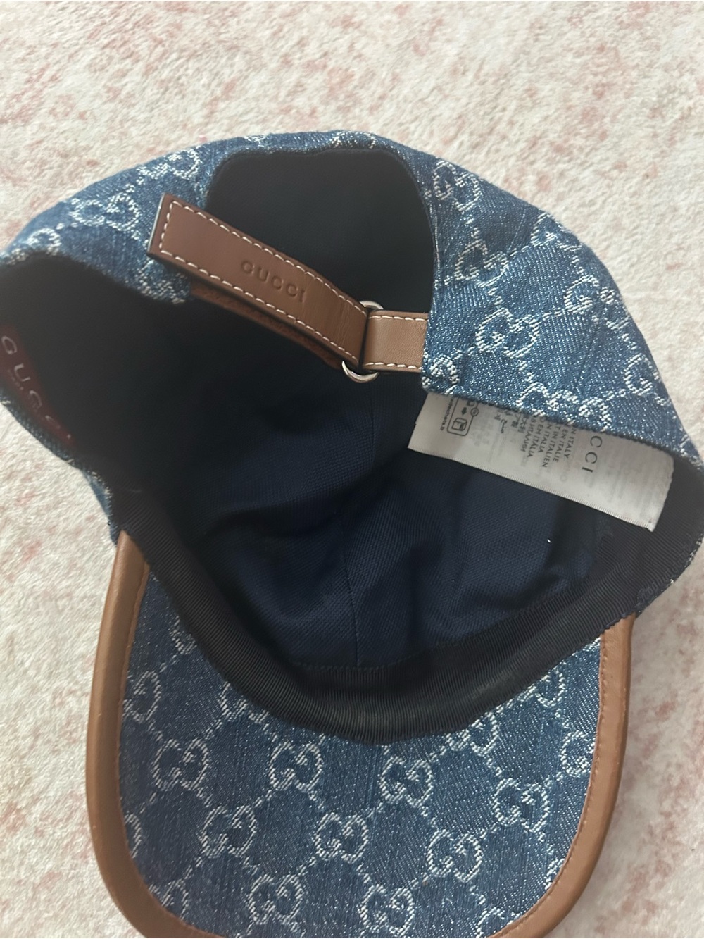 Denim authentic baseball cap - Picture 2 of 3
